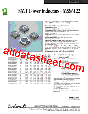 MSS6122-183ML型号图片
