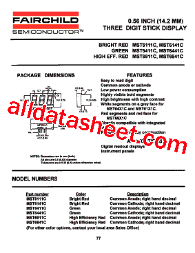 MST6441C型号图片