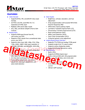 MST703-LF型号图片