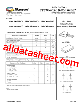 MSiCSS10060CA型号图片
