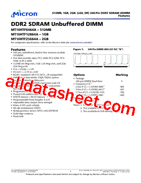 MT16HTF12864AY-40E型号图片