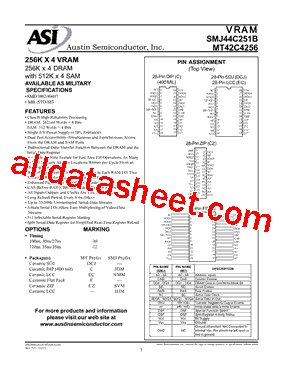 MT42C4256C-12/IT型号图片