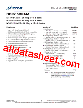 MT47H128M16PK-25E型号图片