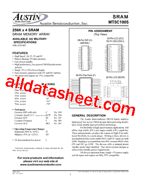 MT5C1005EC-25/883C型号图片