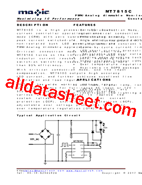 MT7815C型号图片