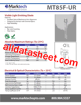 MT85F-UR型号图片