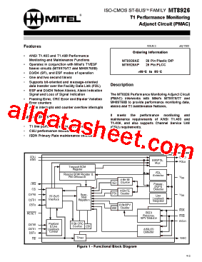 MT8926AP型号图片