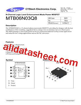 MTB06N03Q8型号图片