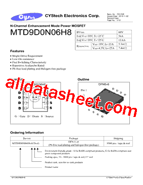 MTD9D0N06H8型号图片