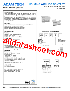 MTDA02C2型号图片