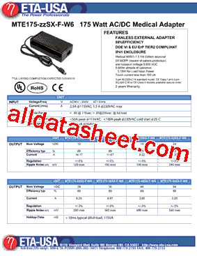 MTE175-15SX-F-W6型号图片