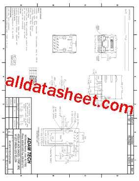 MTJ-88TX1-FSD-PG-D1LH-M64型号图片