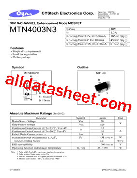 MTN4003N3型号图片