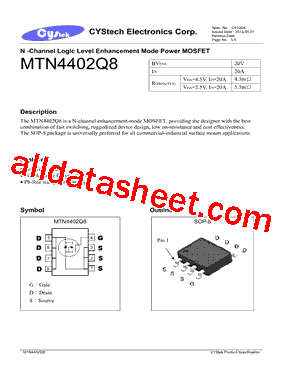 MTN4402Q8型号图片