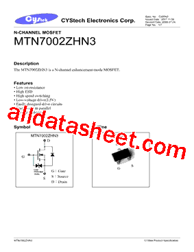 MTN7002ZHN3型号图片