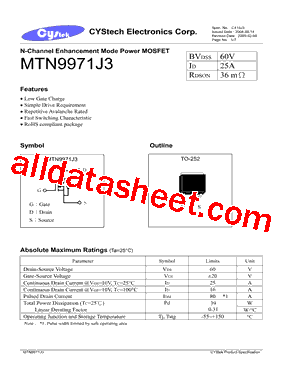 MTN9971J3型号图片