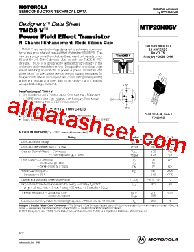 MTP20N06型号图片