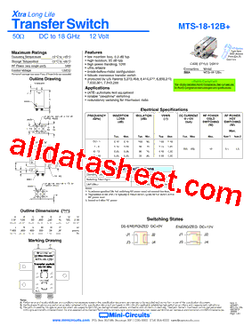 MTS-18-12B+型号图片