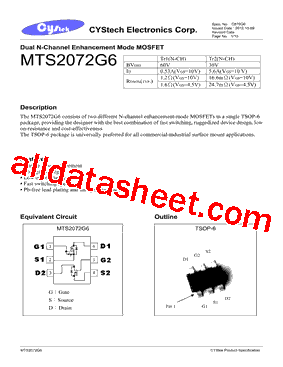 MTS2072G6型号图片