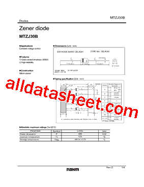 MTZJ3.9B型号图片