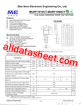 MURF1050CT型号图片
