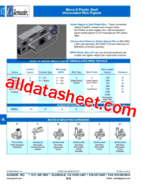 MWDL-9P-5C4型号图片