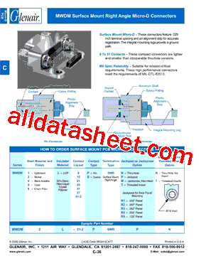 MWDM2L-15P-SMRT型号图片