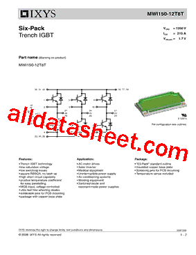 MWI150-12T8T型号图片