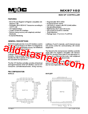 MX97102UC型号图片