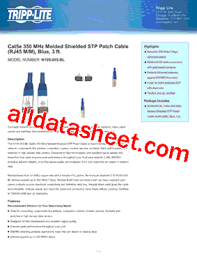 N105-003-BL型号图片