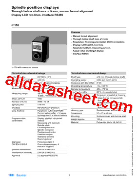 N150.113BA01型号图片