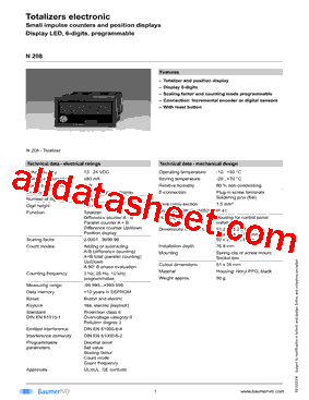 N208.543A101型号图片