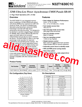 N32T1630C1CZ型号图片