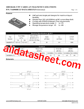 NA0068RLF型号图片