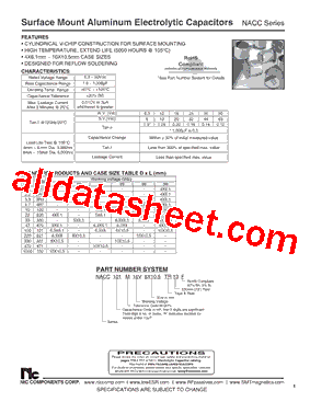 NACC101M16V63X8TR13F型号图片