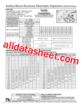 NACEW151K354X5.5TR13F型号图片