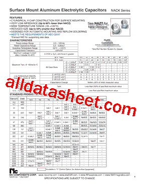 NACK100M80V63x8TR13F型号图片