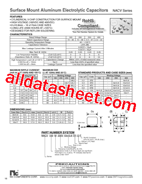 NACV100K160V10X10.8TR13F型号图片