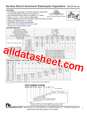 NACZF332M10V18X17TR13T2F型号图片