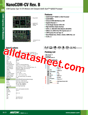 NANOCOM-CV-B10-01型号图片