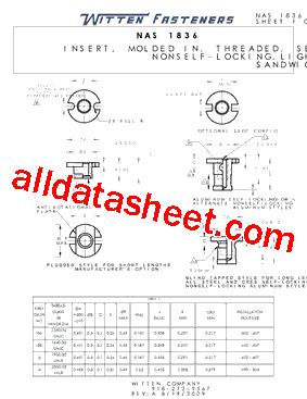 NAS1836A3N09型号图片