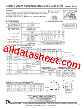 NAWE101M63V63X55NBF型号图片