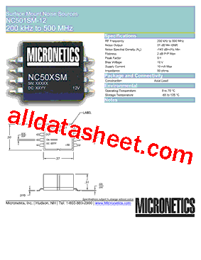 NC501SM-12型号图片
