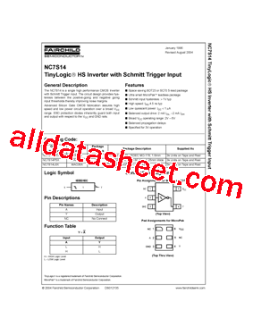 NC7S14M5X型号图片