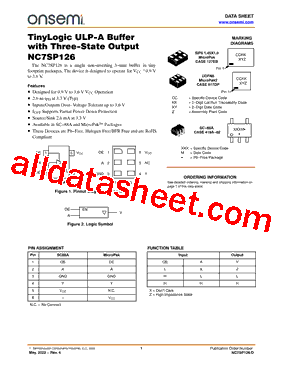 NC7SP126FHX-L22780型号图片