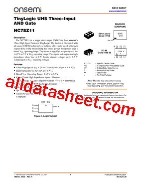 NC7SZ11P6X-L22347型号图片