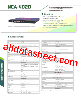 NCA-4020C型号图片