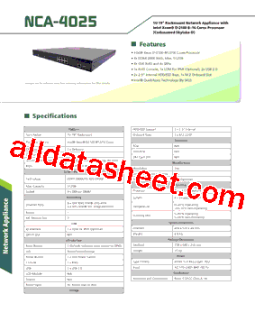 NCA-4025A型号图片