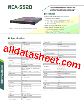 NCA-5520A型号图片