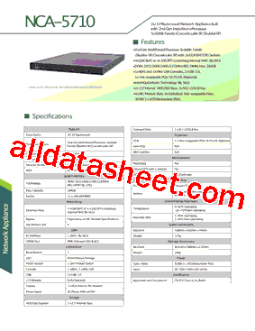 NCA-5710C型号图片